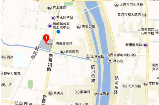 太原家博会展馆山西省展览馆地图